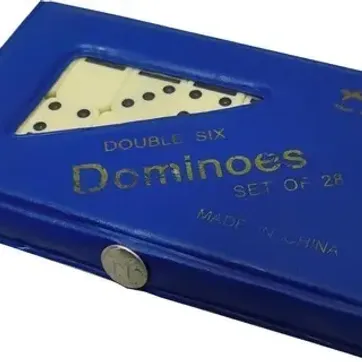 DOMINÓ TRADICIONAL 28 PIEZAS DOBLE 6 - imagen 1