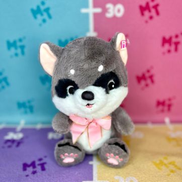 Imagen del producto Mapache moño rosa 20cm