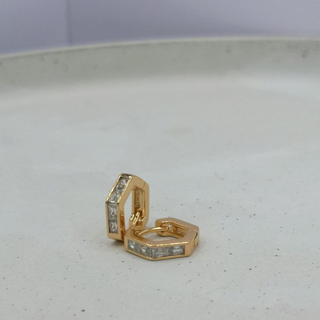 Candonga hexágono, oro rosa, covergold 