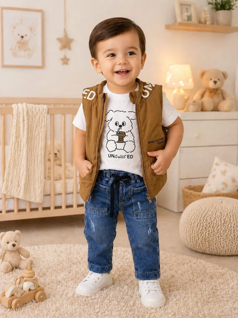 CONJUNTO TRIO PANTALON BEBITO