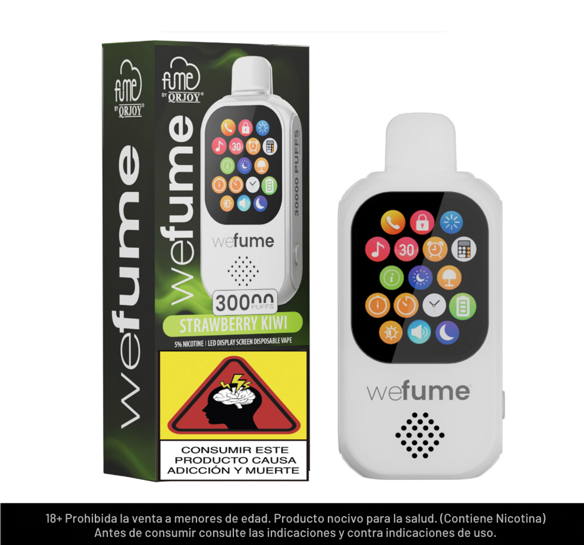 Wefume Strawberry Kiwi 30.000 Puffs