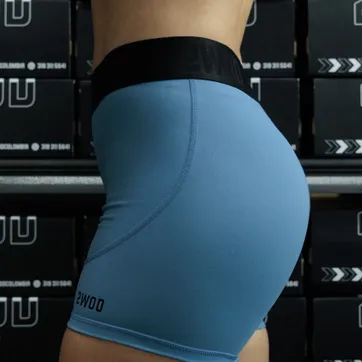 SHORT CLASICO UTF PRO AZUL HIELO - imagen 1