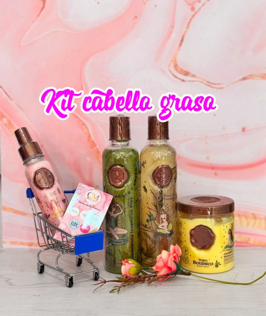 Kit control grasa Ritual Botánico