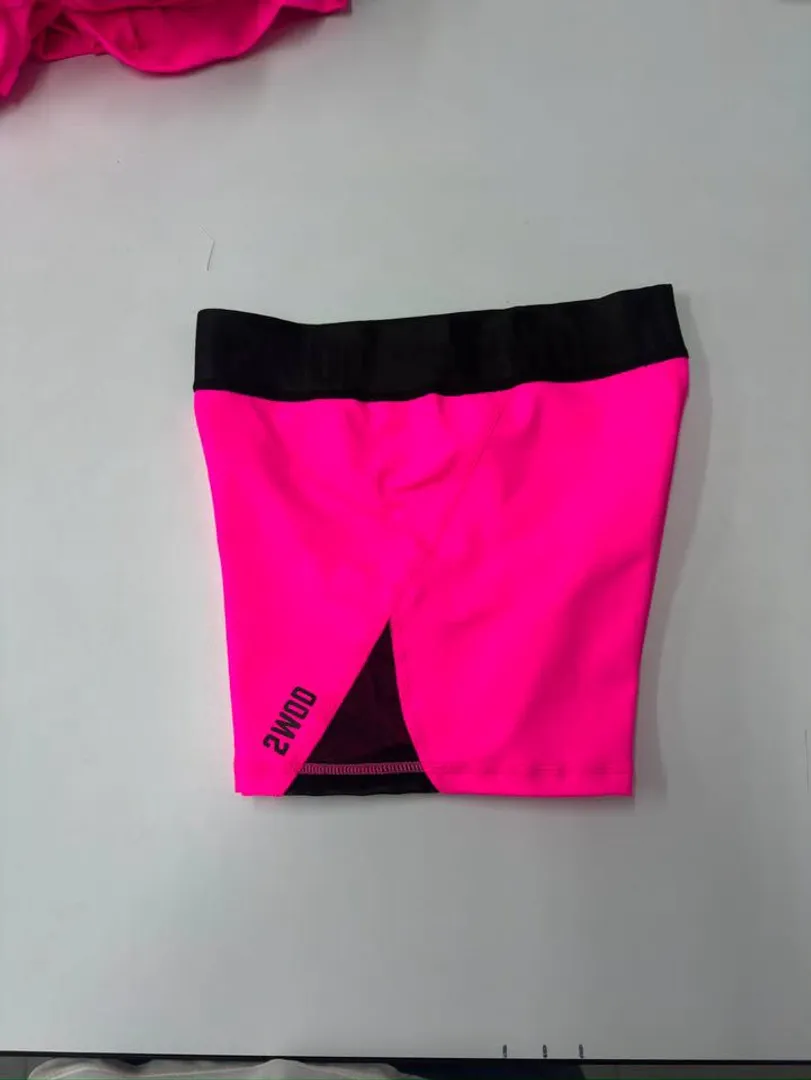 BOOTY SHORT E. VIRUS FUCSIA NEON