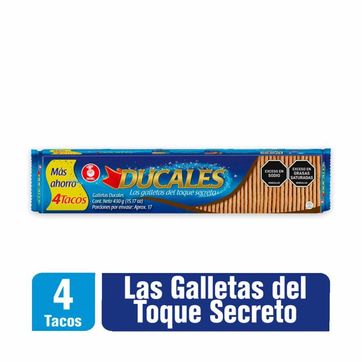Imagen del producto GALLETAS DUCALES TACO*4*430G