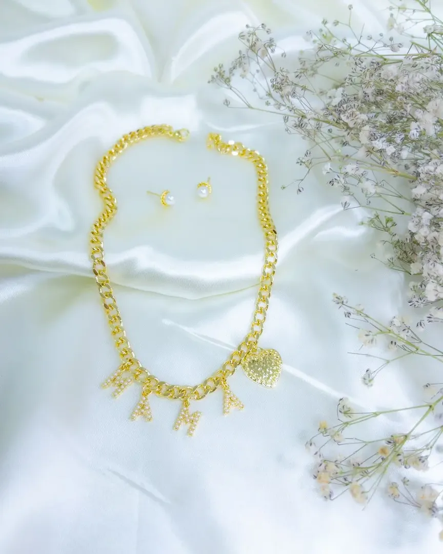 SET CADENA MOM PERLAS - ITIEL