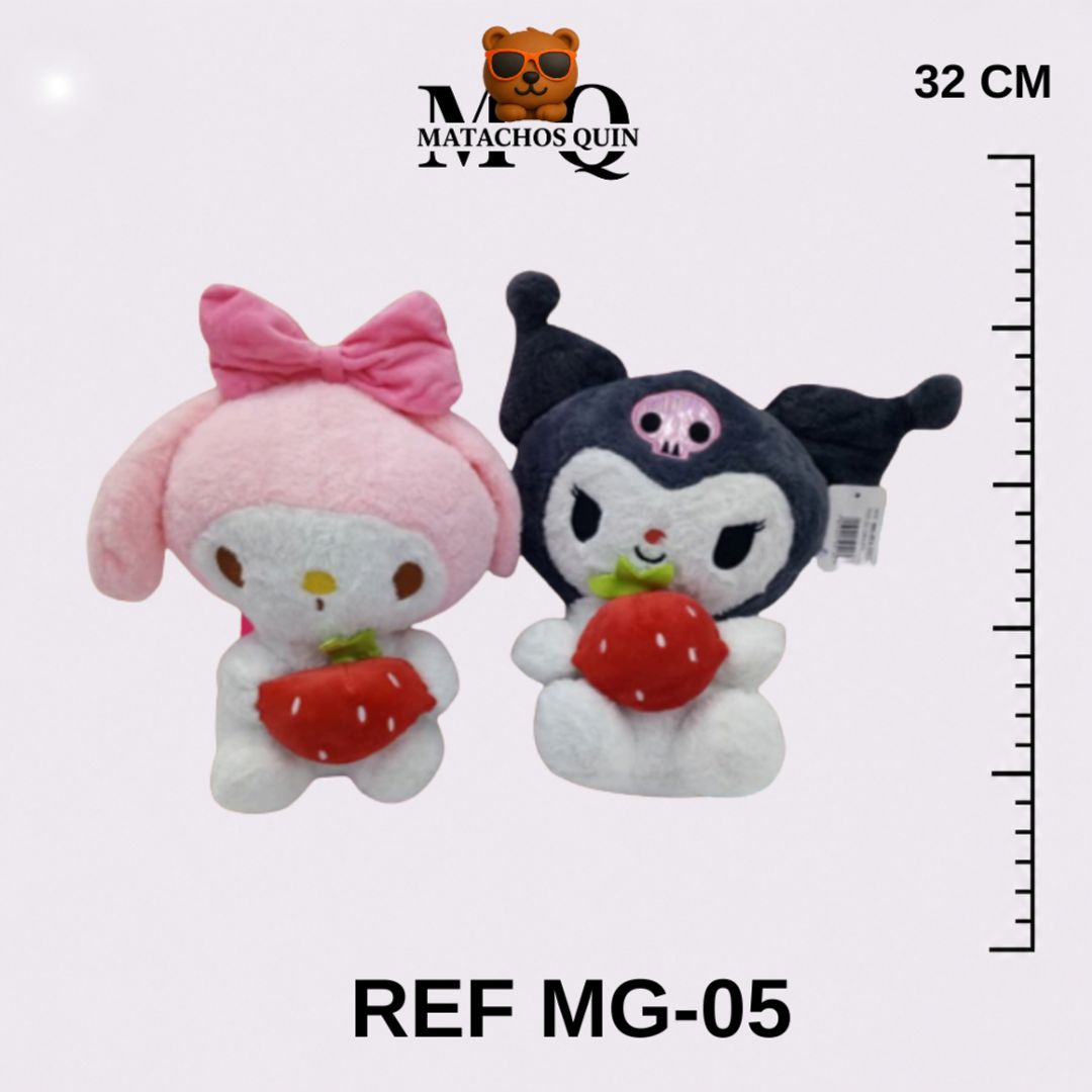 KUROMI & MY MELODY CON FRESA