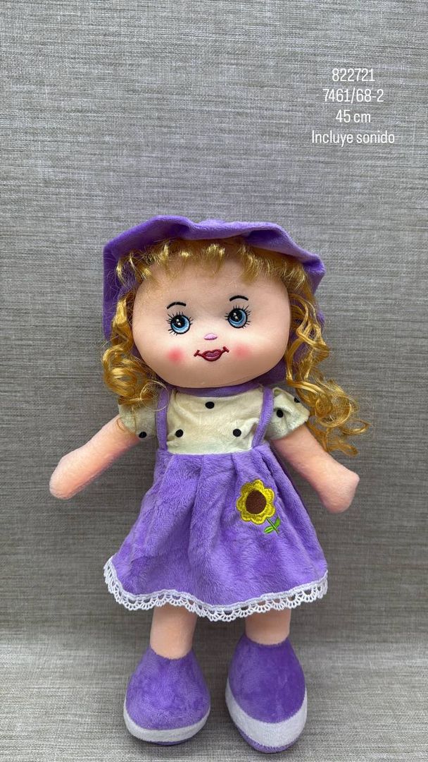 MUÑECA DE TRAPO SURTIDA 45 CM