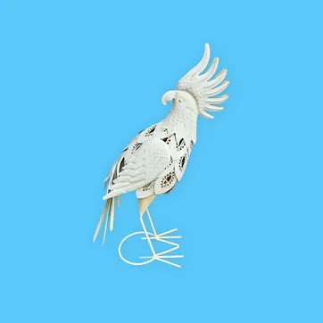 Cacatúa en Latón  - imagen 1