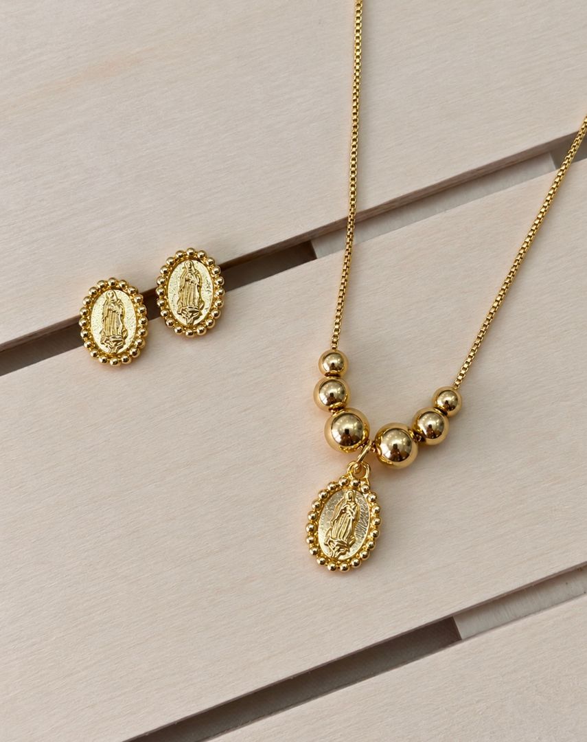 Cadena set virgen de guadalupe