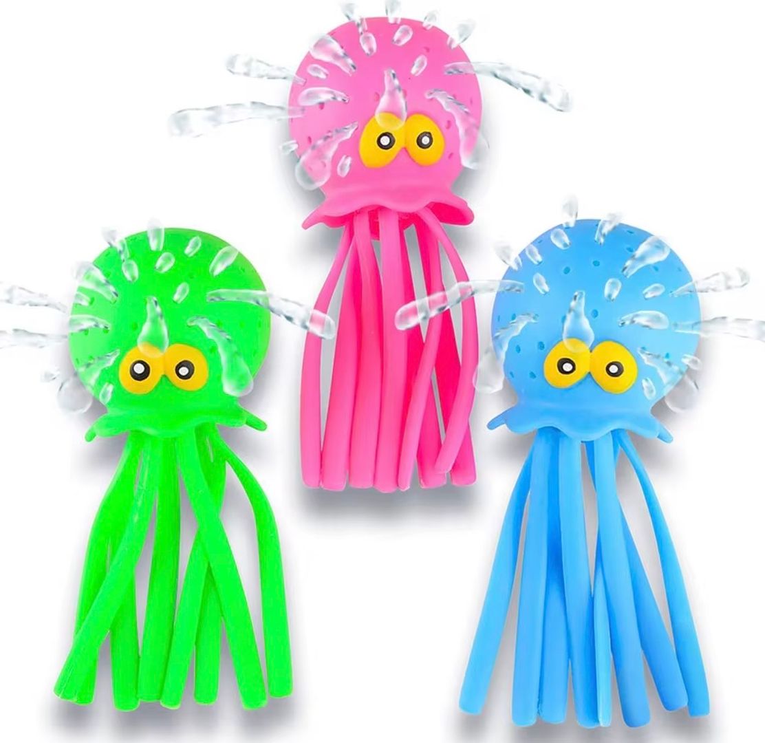 Squishy pulpo agua