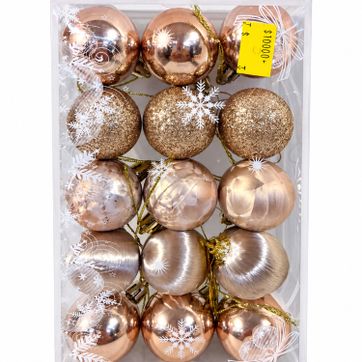 Imagen del producto SET DE BAMBALINAS SURTIDAS X 15 DE 3 CM C/U