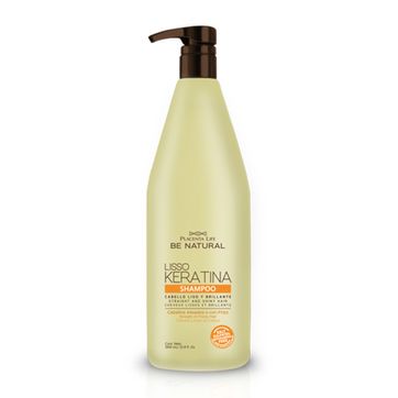 Imagen del producto Shampoo Be Natural Liso Keratina 1000ml