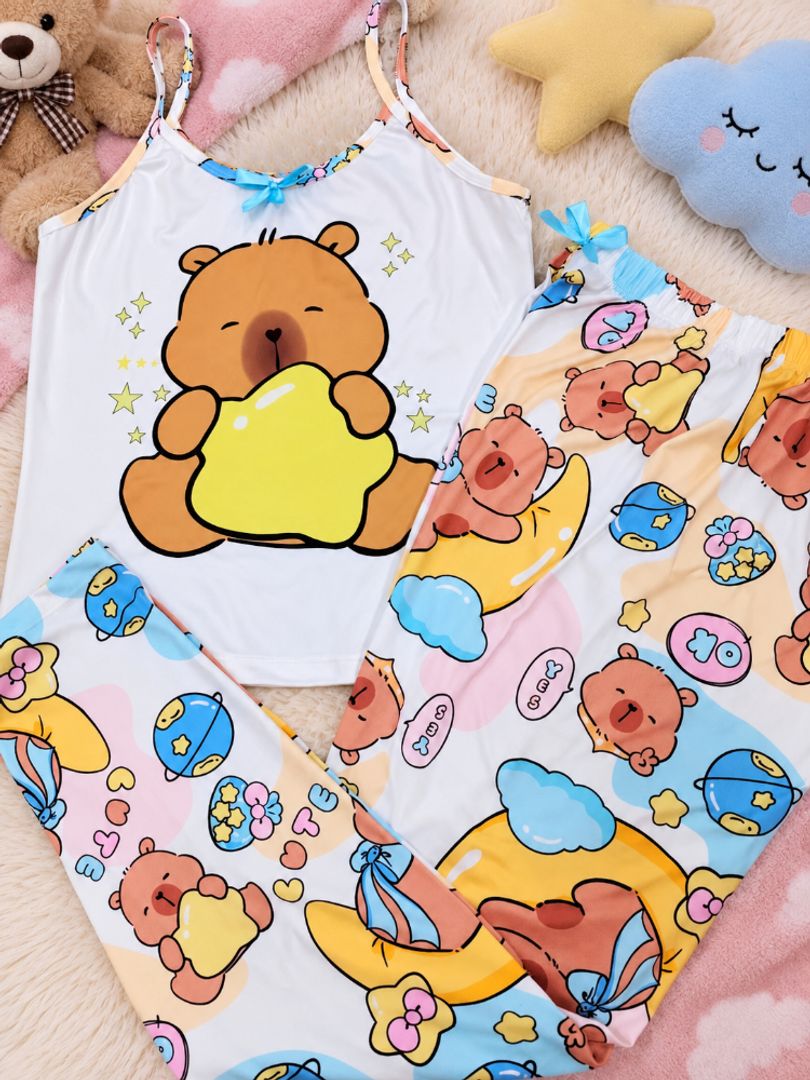 PIJAMA PANTALON CAPIVARA