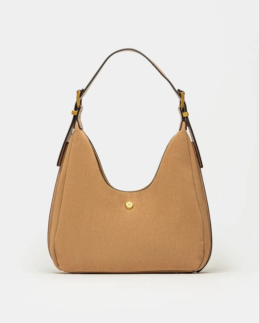 CARTERA AL HOMBRO RAW TAUPE