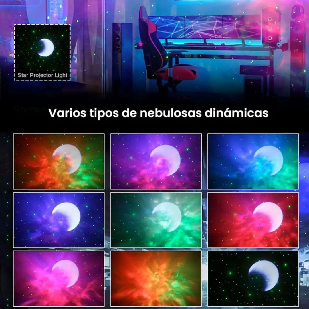 Astronauta proyector bluetooth 