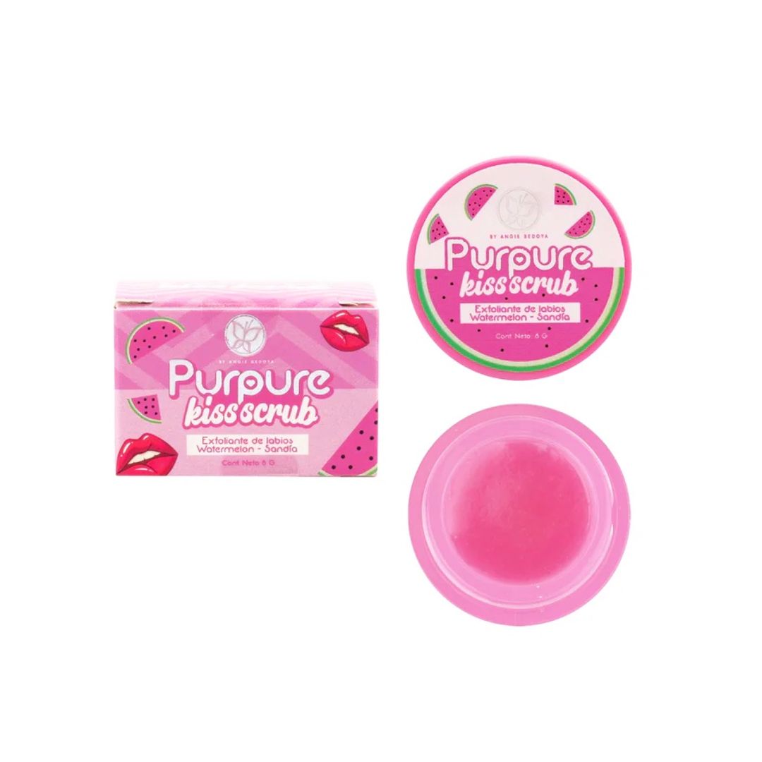 EXFOLIANTE DE LABIOS KISS SCRUB PURPURE