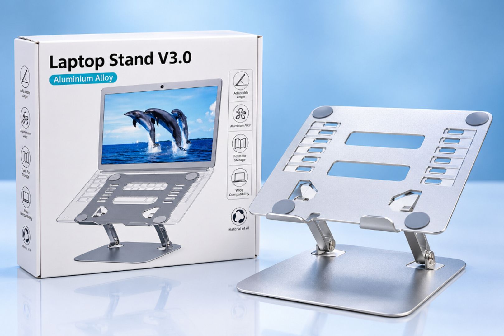 Soporte Ajustable para Portátil Laptop Stand V3.0