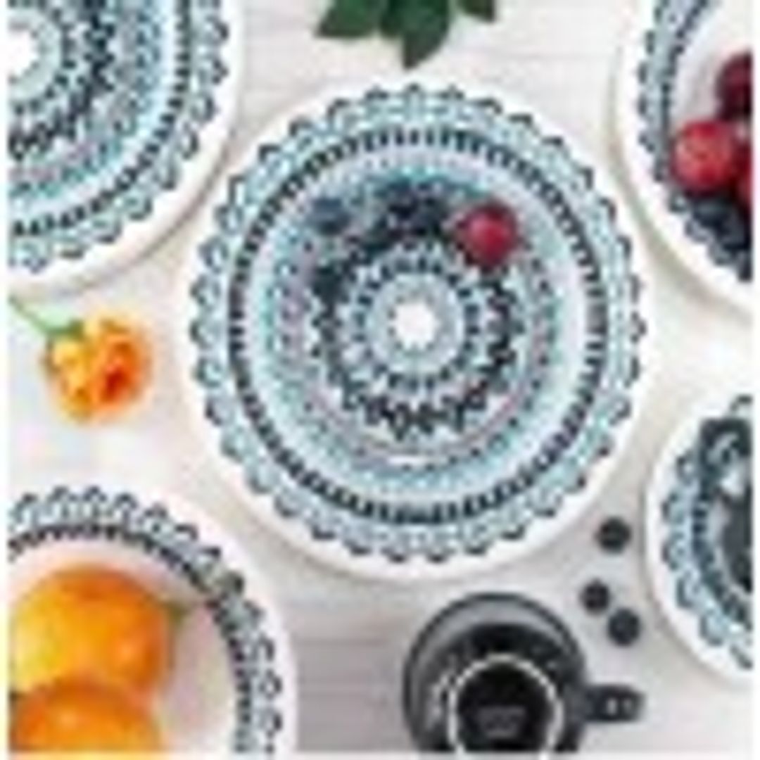 Vajilla Corona 4 puestos 16 piezas Bondi