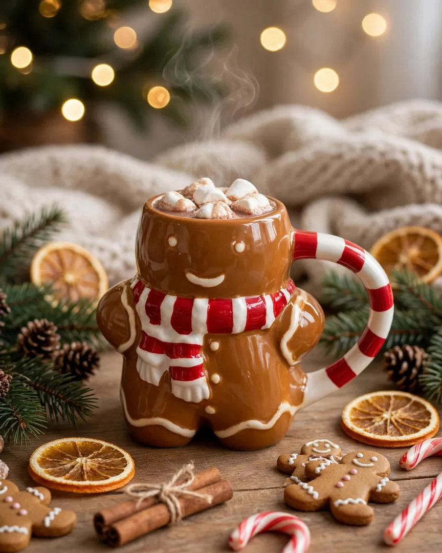 Taza hombre de jengibre 