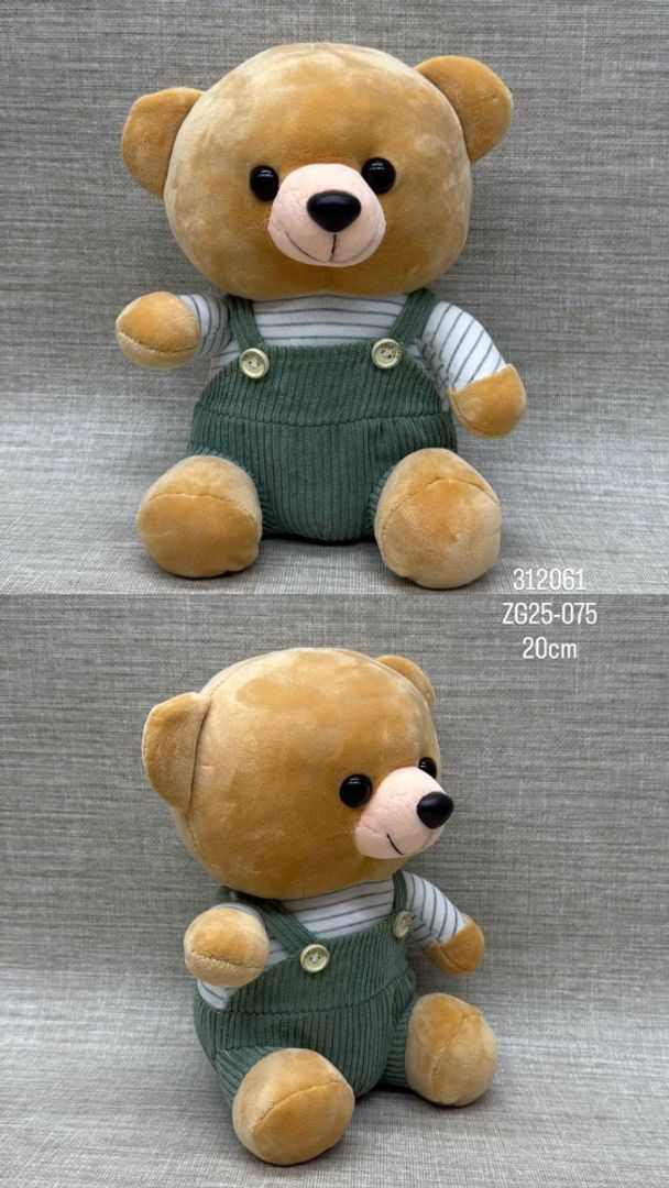 OSO CON OVEROL 20 CM