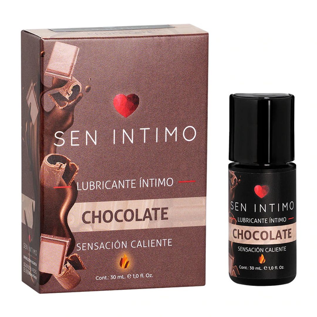 Lubricante Caliente Chocolate X 30ml Sen Intimo
