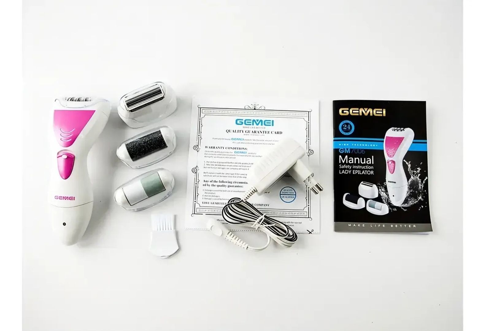 DEPILADORA PROFESIONAL IGEMEI GM-7006 4 EN 1
