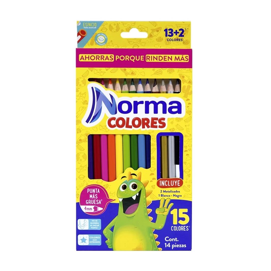 COLORES NORMA 13+2 