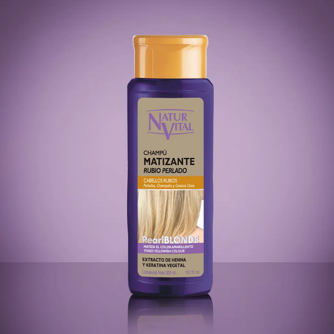 SHAMPOO RUBIOS PERLADOS NATUR VITAL X 300ML