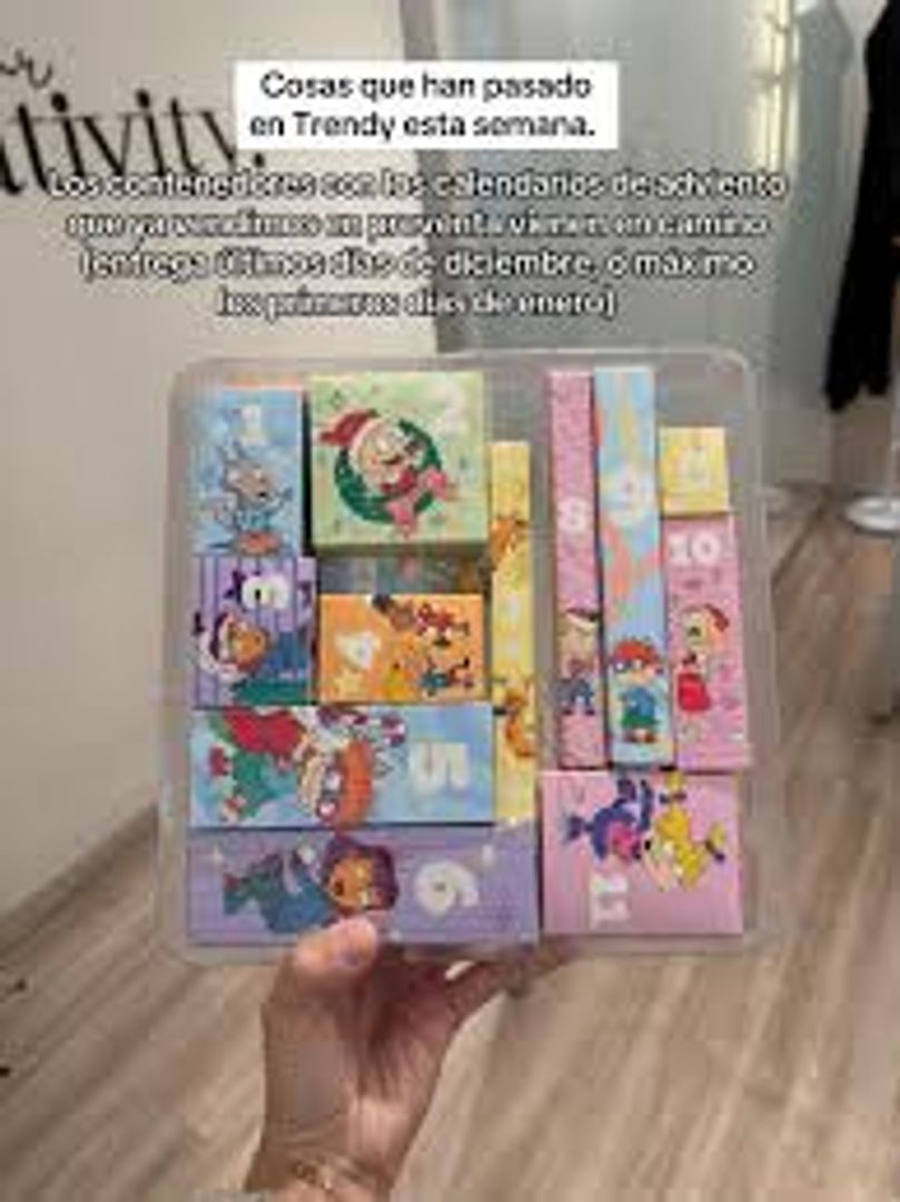 Calendario Adviento Trendy 2026