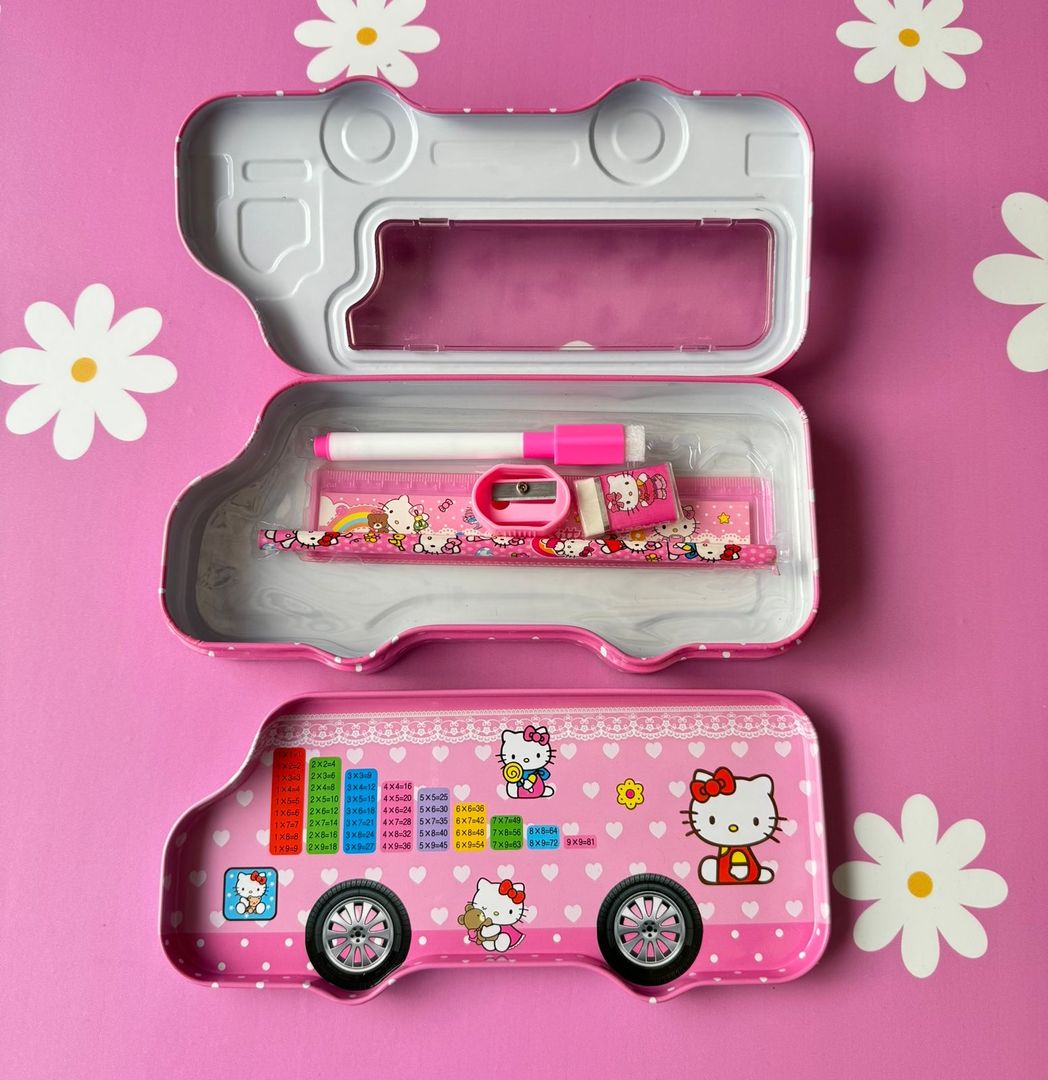 Cartuchera metálica bus 