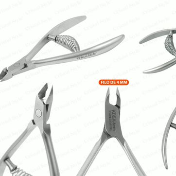 Imagen del producto Cortacutícula Pro Resorte 4mm
