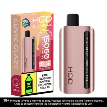 Imagen del producto HQD Glaze Fruity and Milky 15.000 Puffs