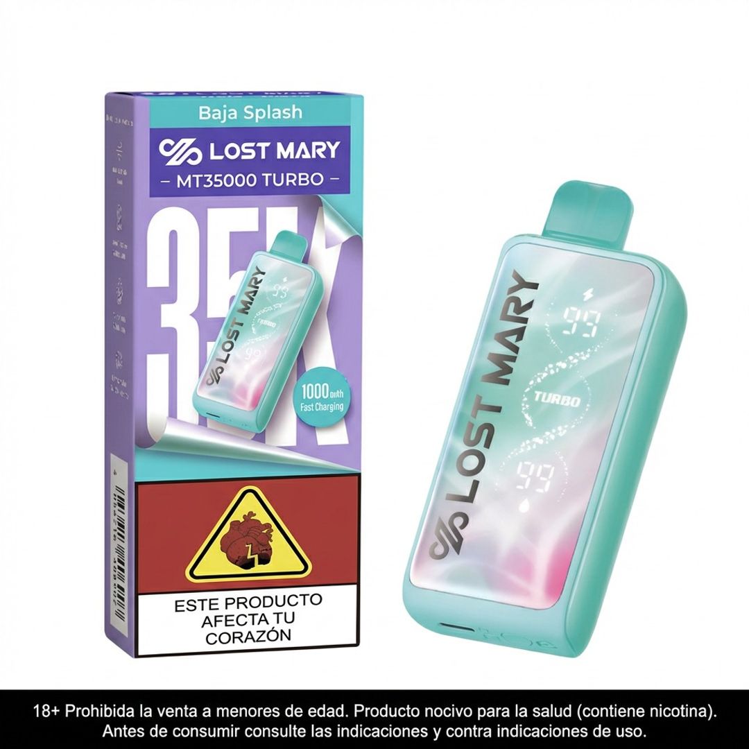 Lost Mary Baja Splash 35.000 Puffs Mt Turbo