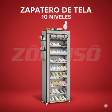 Imagen del producto ZAPATERO ARMABLE DE TELA - 10 Niveles