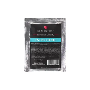 Imagen del producto Lubricante Íntimo Estrechante Sachet x 7 ml by Sen Íntimo