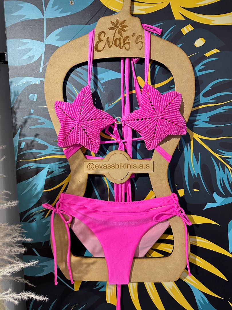 Bikini Selene fucsia confite 