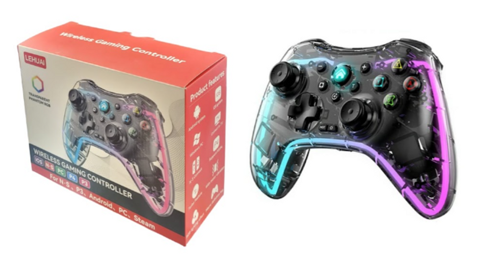 CONTROL INALAMBRICO LH-3 • IOS/ANDROID/CONSOLAS