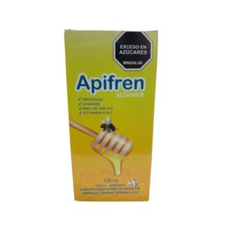 Imagen del producto APIFREN ADULTO (PROPOLEO/ JENGIBRE) JBE X 120ML FV 11-26