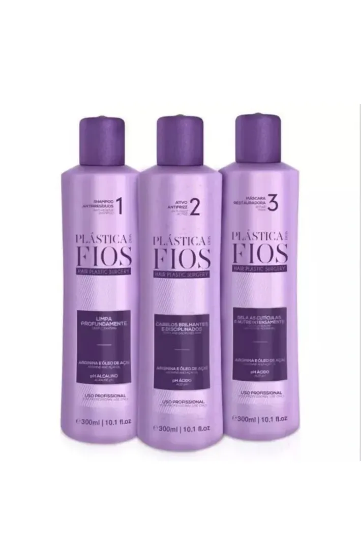 PLASTICA FIOS KERATINA CADIVEU