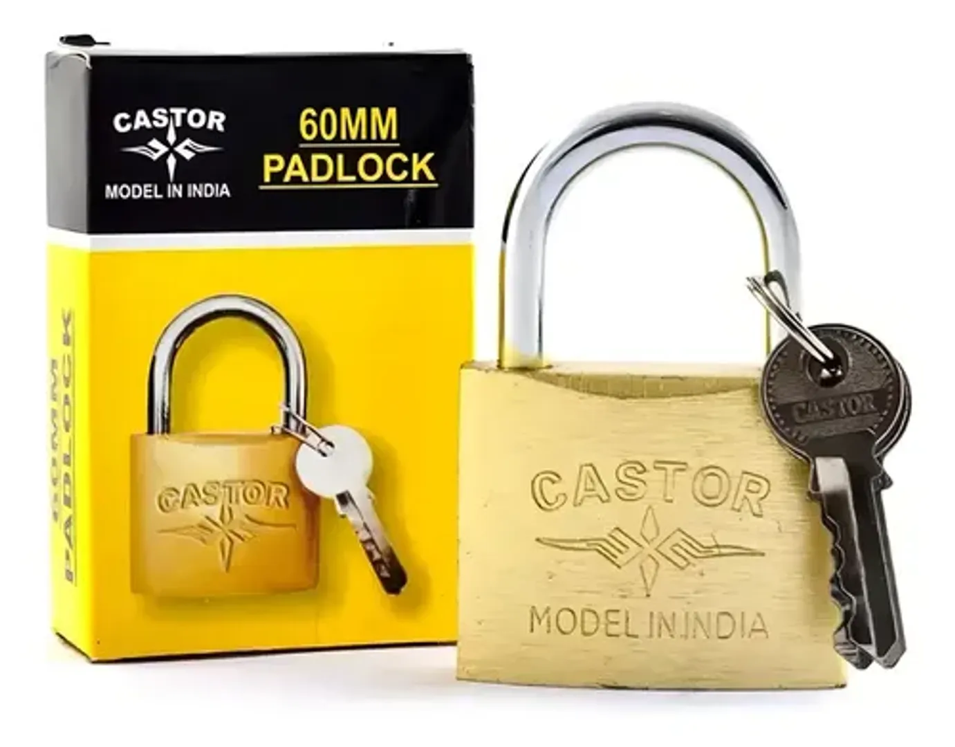CANDADO CASTOR 60MM
