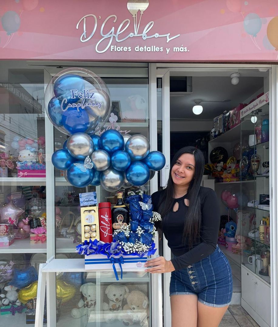 Detalle con botella de wiski