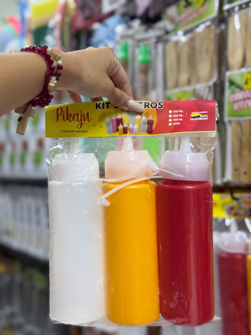 Kits de Salseros / Dispensadores Plásticos