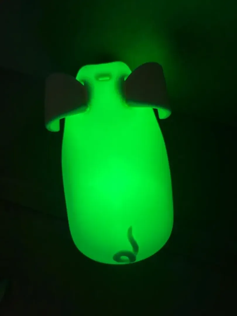 Lampara Silicona Cerdito