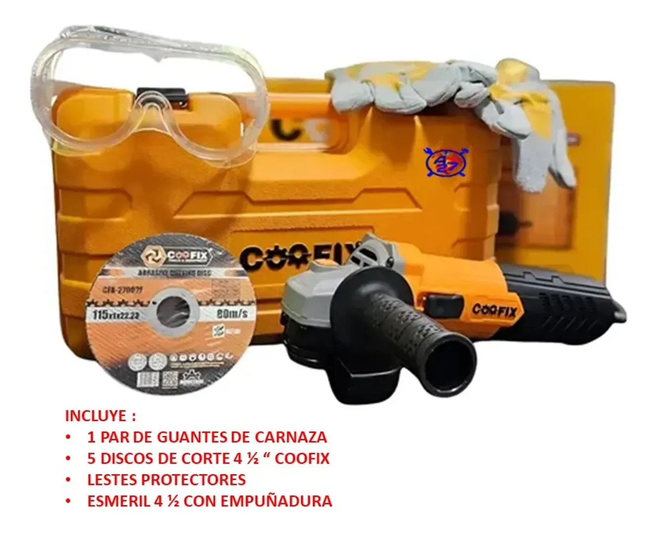 ESMERIL ANGULAR 4 1/2 750W 110V