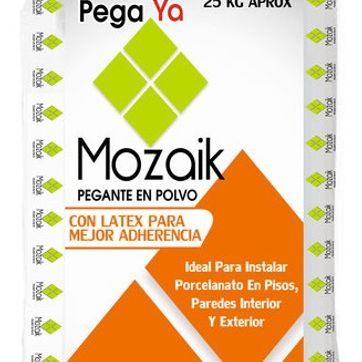 Imagen del producto PEGA PORCELANATO MOZAIK X 25KLS