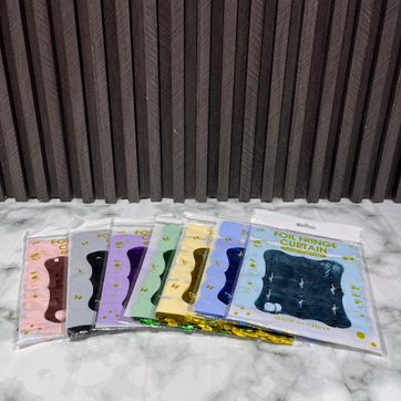 Imagen del producto CORTINA CUADROS PEQUEÑOS 1MT X 2 MTS SURTIDA