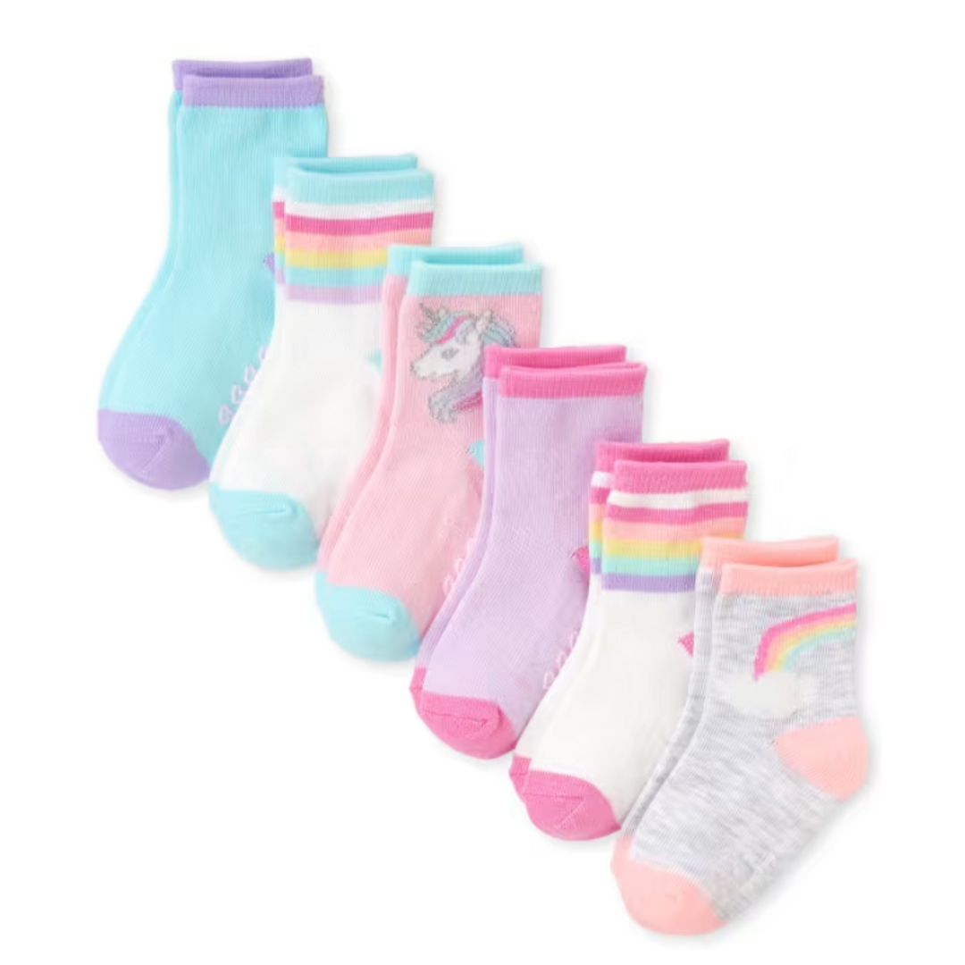 2/3T Set 6 Medias CHILDRENS PLACE