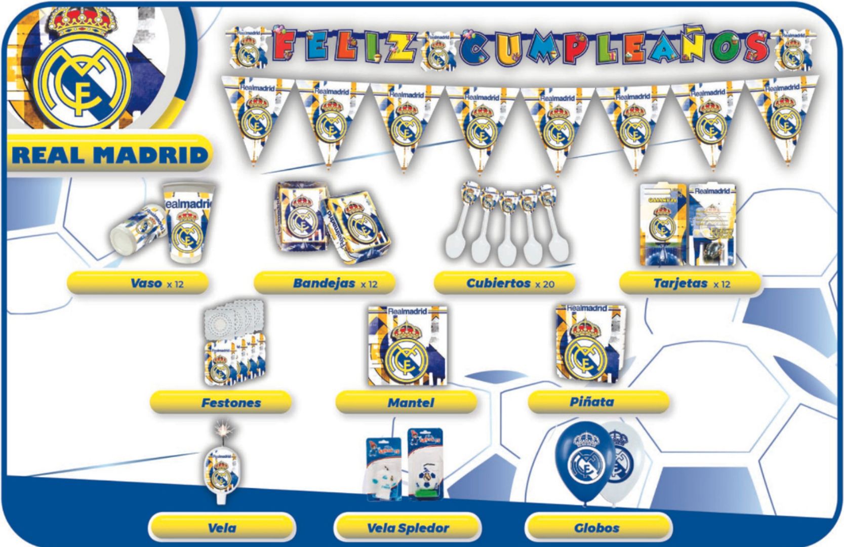 DECORACIÓN REAL MADRID