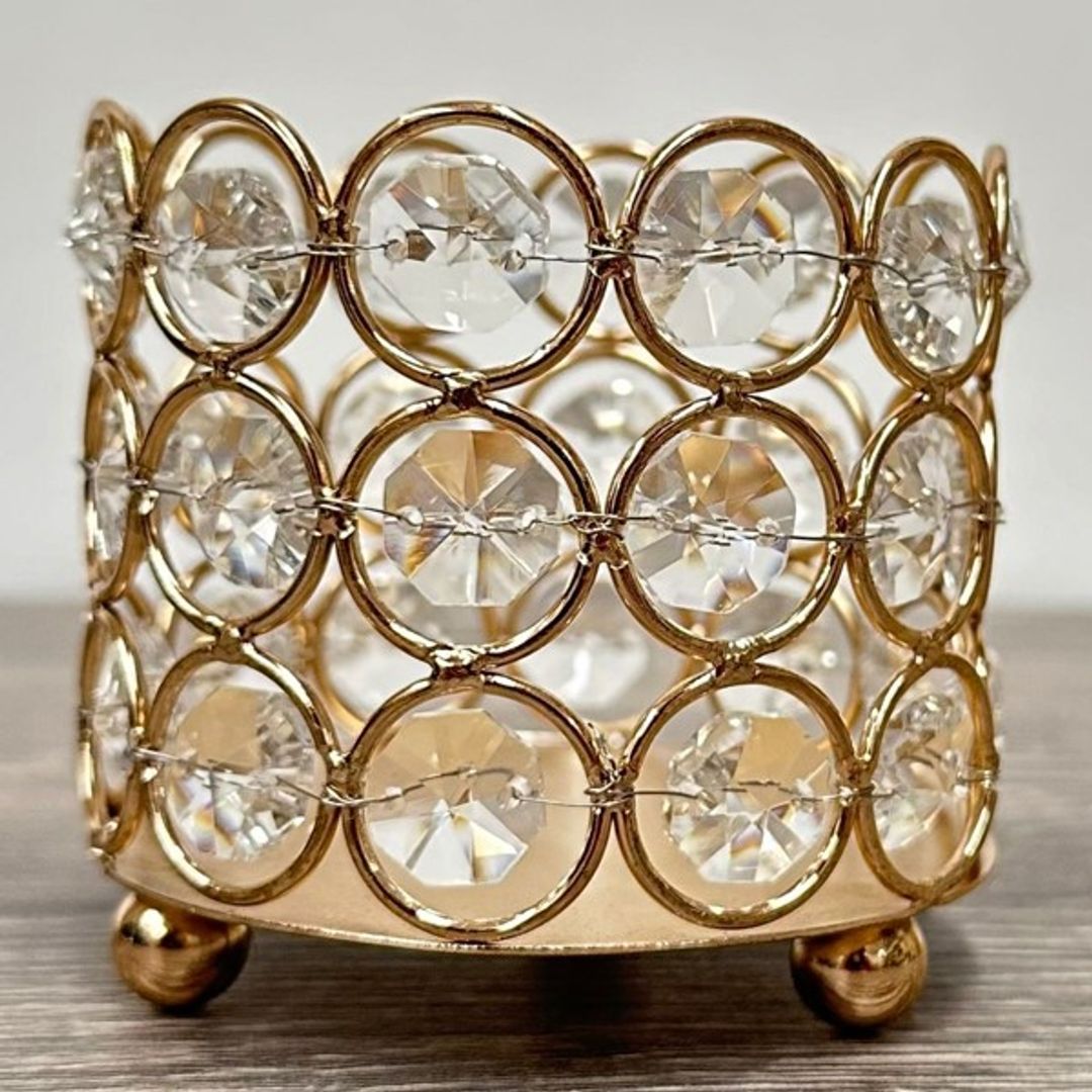 Base dorada de Metal